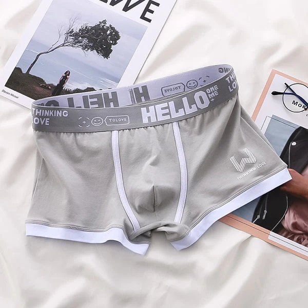 Ivar™ – Pustende Boxershorts med Logo Belte