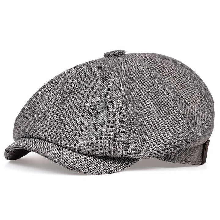 Leif™ – Åtte panelers pustende newsboy caps