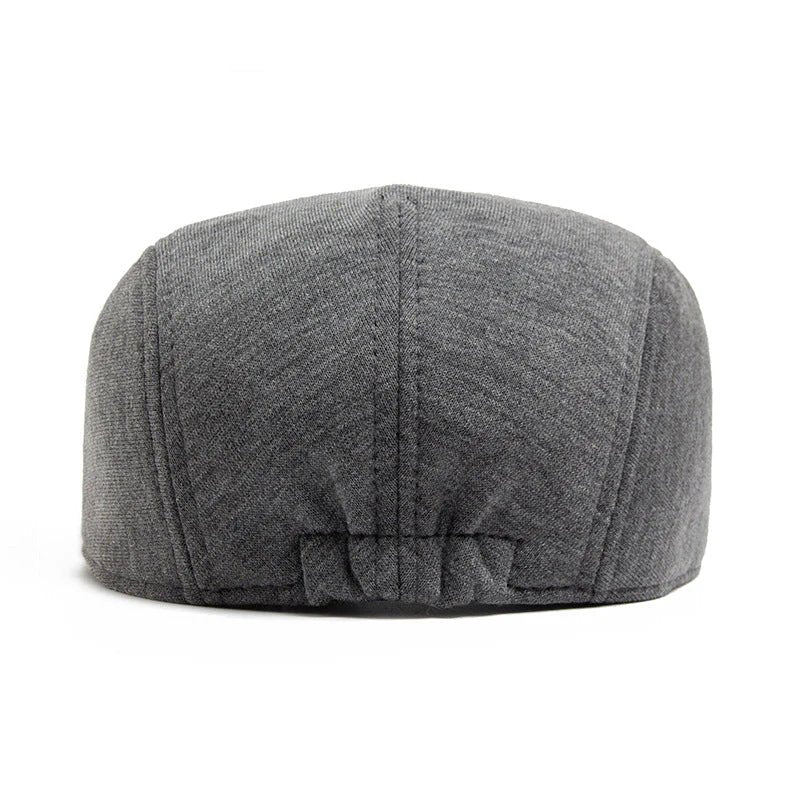 Kevin™ – Justerbar Flat Cap med Bakrem