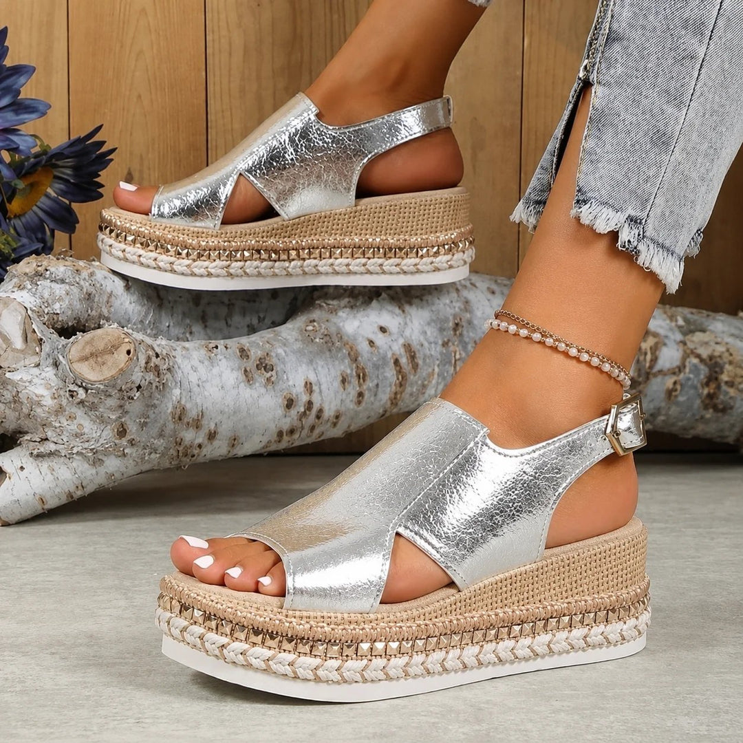 Sunniva™ – Metalliske Plattform Orthopediske Sandaler