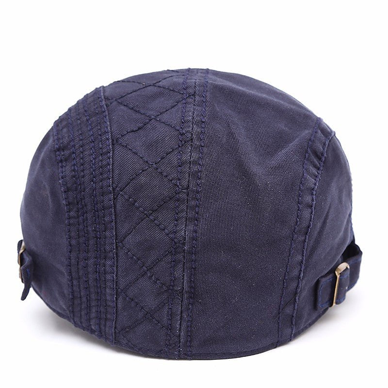 Edvin™ – Vattert Diamantstikksom Flat Caps