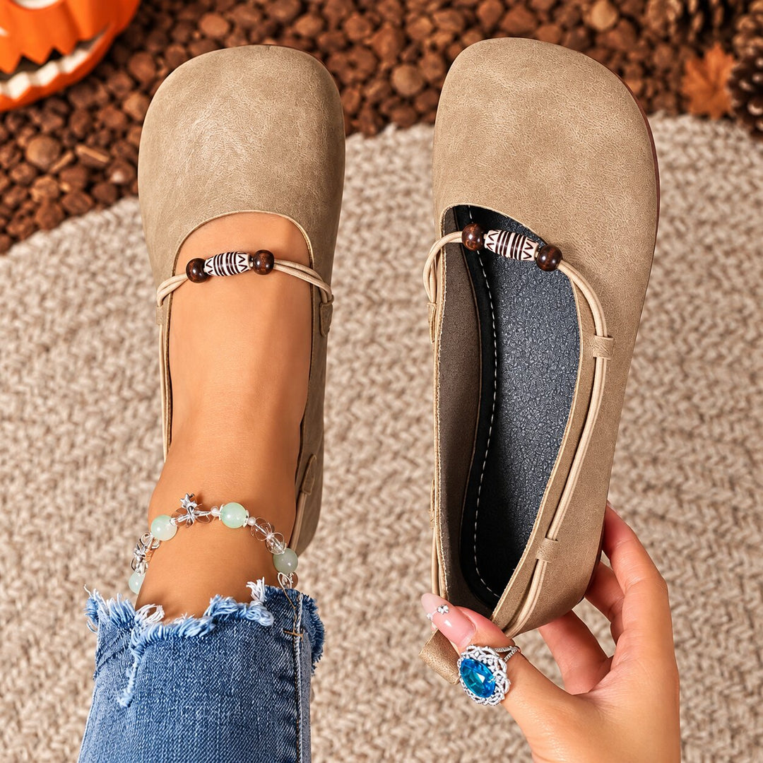 Mette™ – Ortopediske Boho Slip-On Ballet Flats
