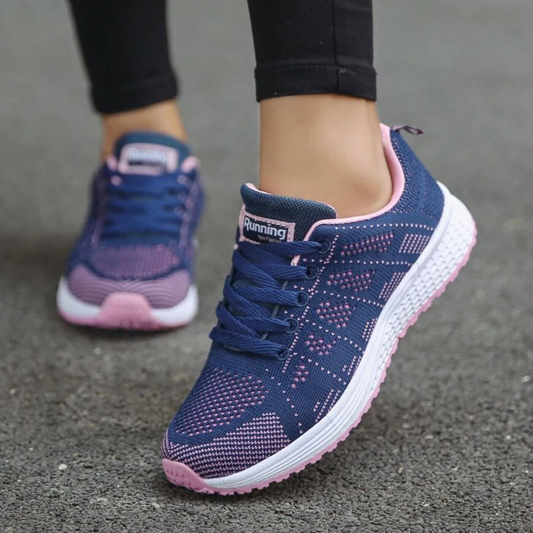 Pernille™ – Pustende ortopediske komfort-sneakers
