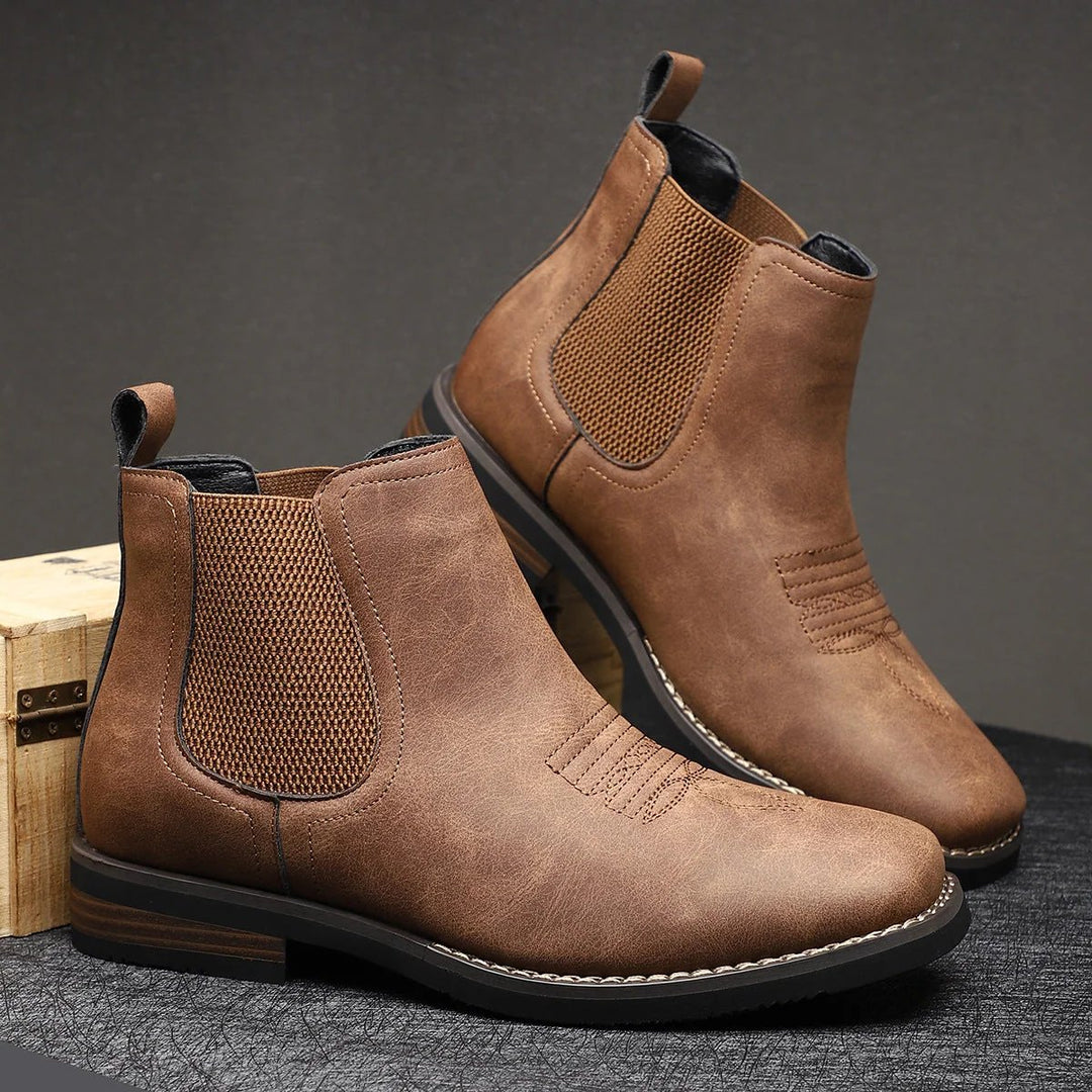 Halvor™ – Klassiske Slip-On Chelsea Støvler