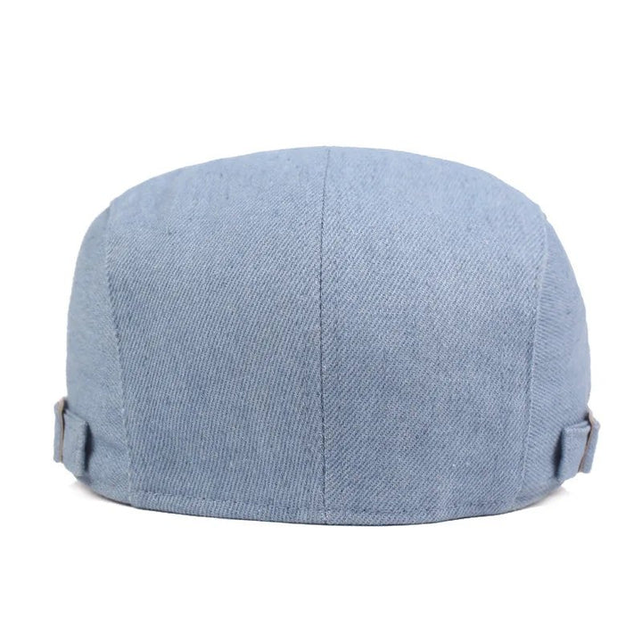 Victor™ – Justerbar Flat Cap med Messing Spenne