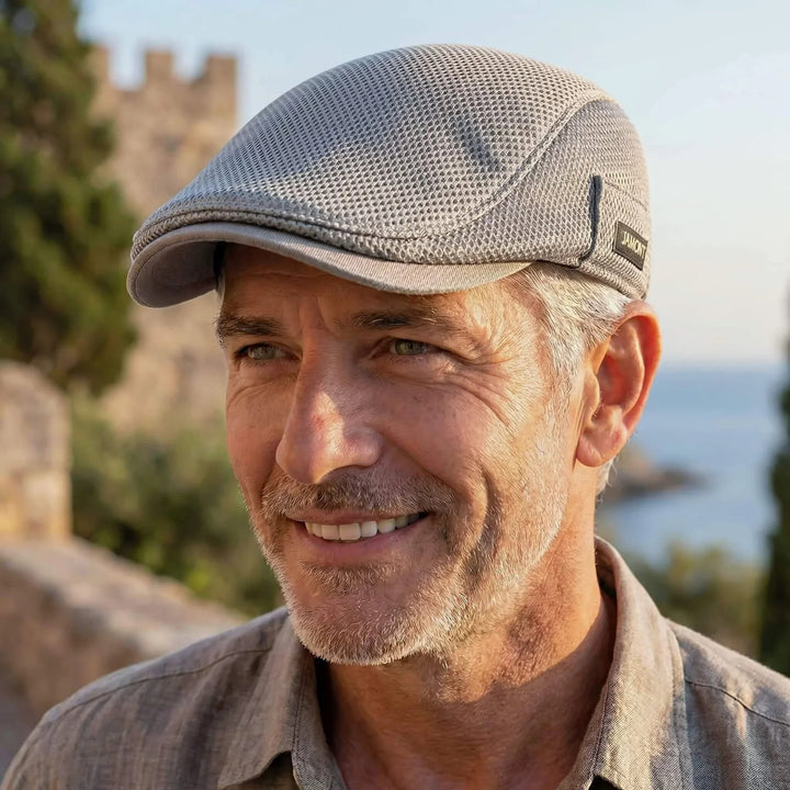Erik™ – Pustende Netting Casual Flat Cap