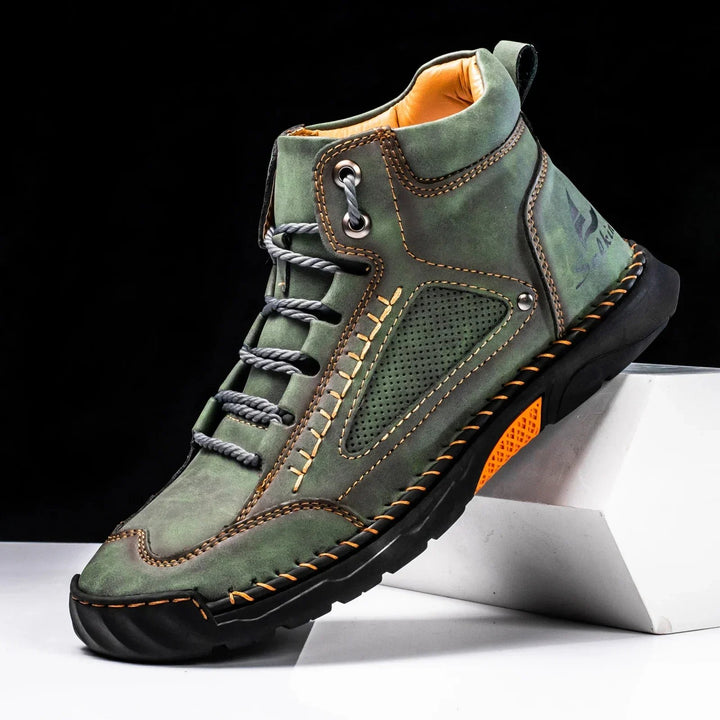 Matteo™ – Håndlagde snørebånd høy-top sneakers