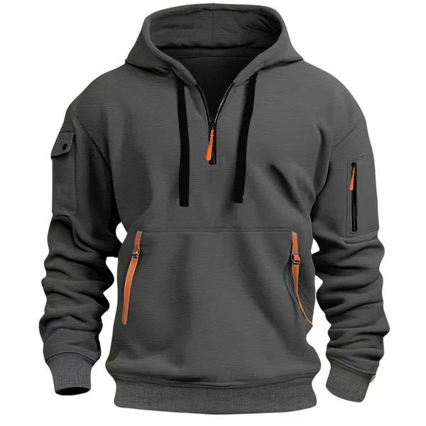 Noah™ – Termisk Fleece Fôret Pullover Hoodie