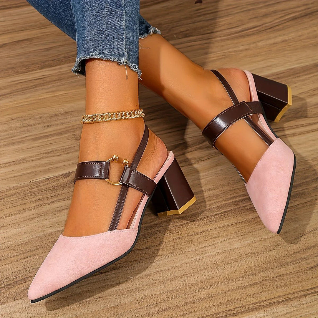 Anette™ – Heldekkende Roma Collection Hæl Sandaler