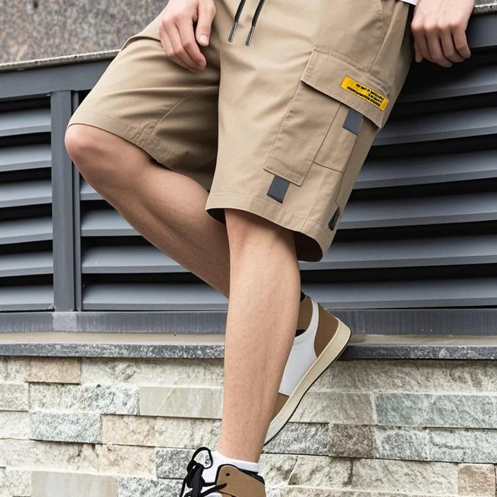 Vidar™ – Avslappet passform med snøring cargo shorts