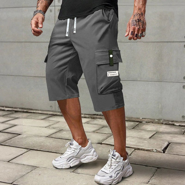 Nathan™ – Cargo shorts med snor og sidelommer