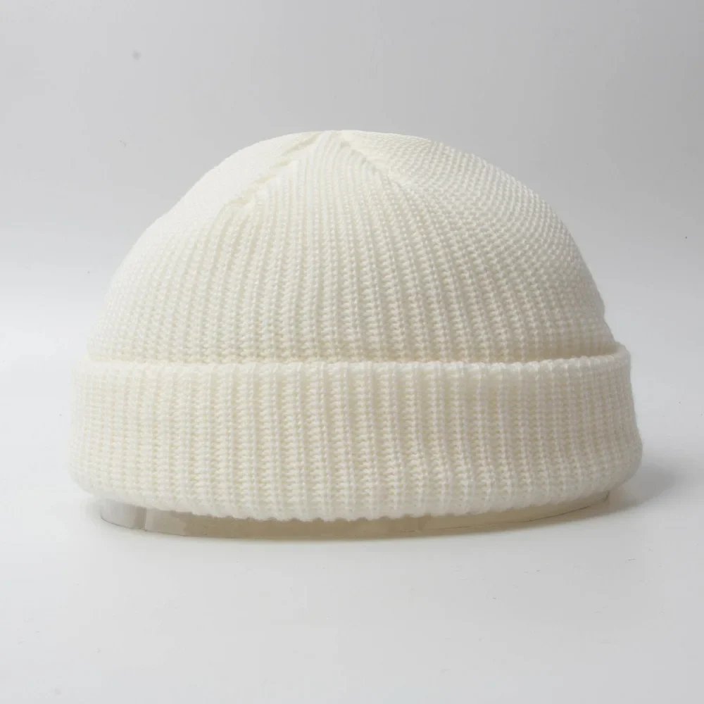 Iver™ – Ribbete Strikket Cuffless Beanie