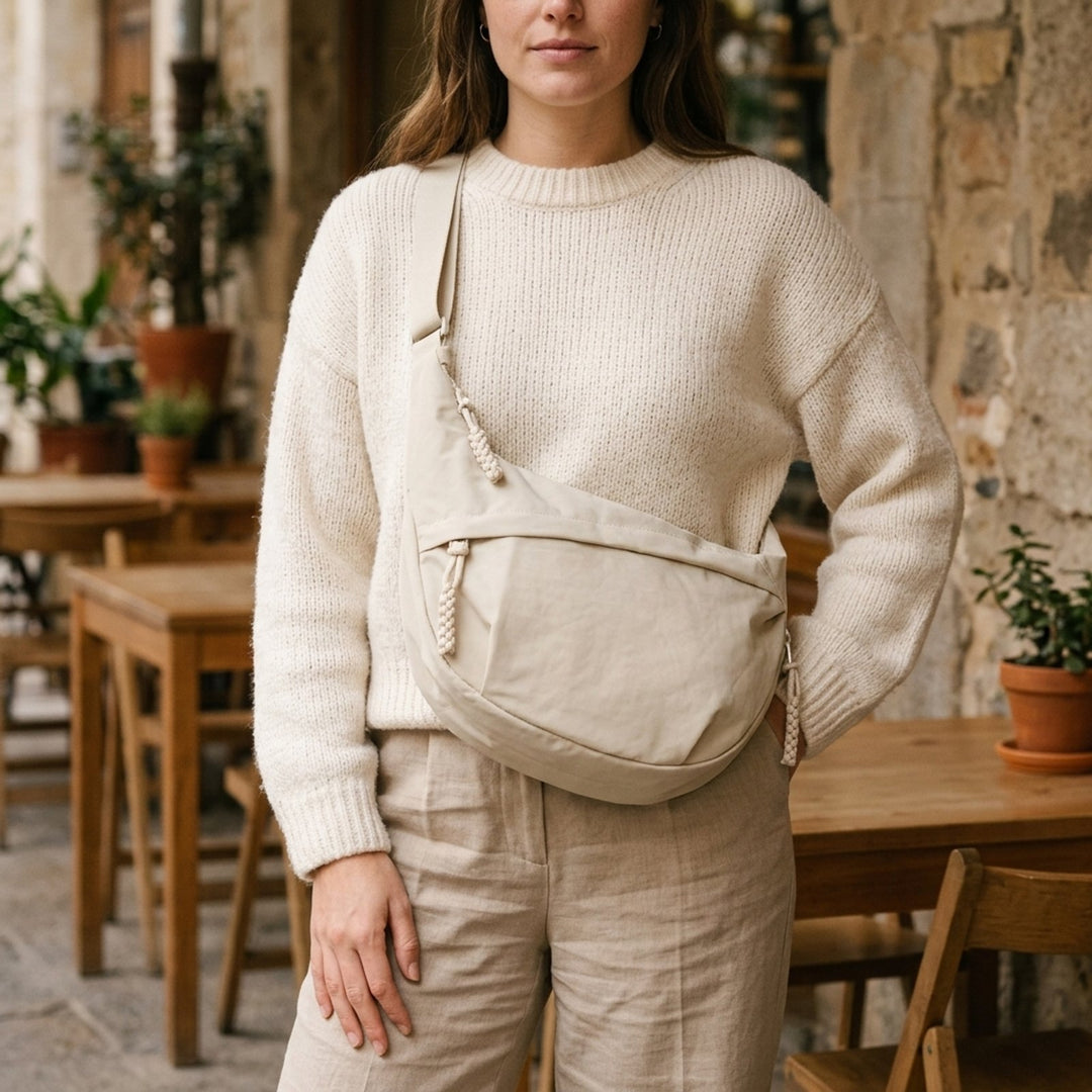Iselin™ – Justerbar Crossbody Sling Skulderveske