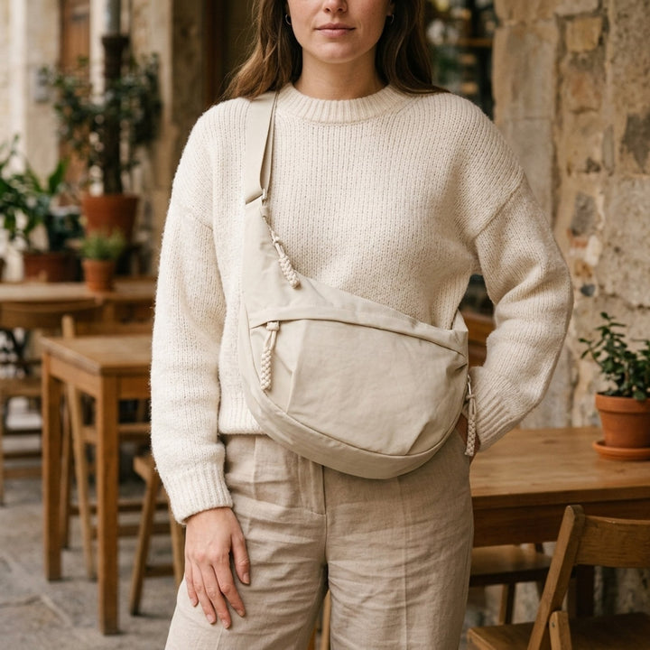 Iselin™ – Justerbar Crossbody Sling Skulderveske