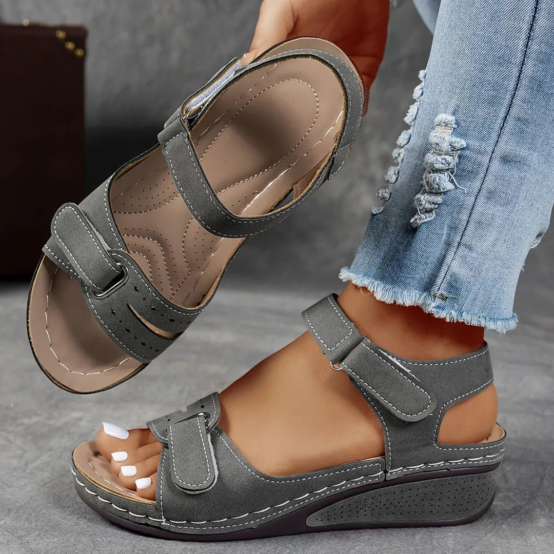 Melissa™ – Ortopediske Bue Støtte Kile Sandaler