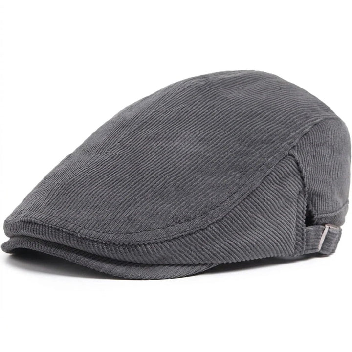 Fredrik™ – Ribbete Justerbar Vintage Flat Cap