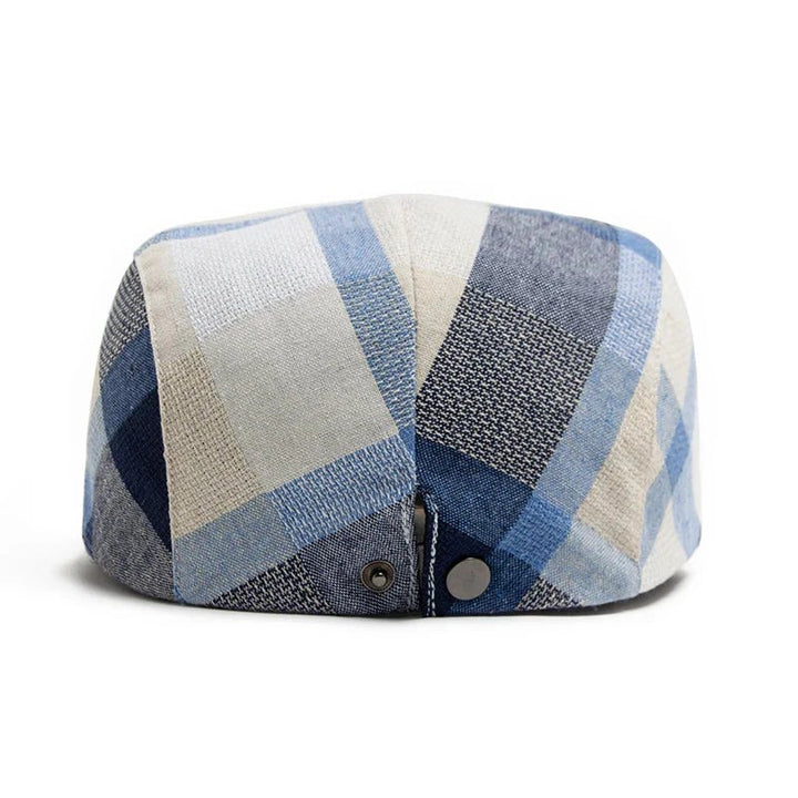 Torstein™ – Strukturet Vevd Rutet Flat Caps