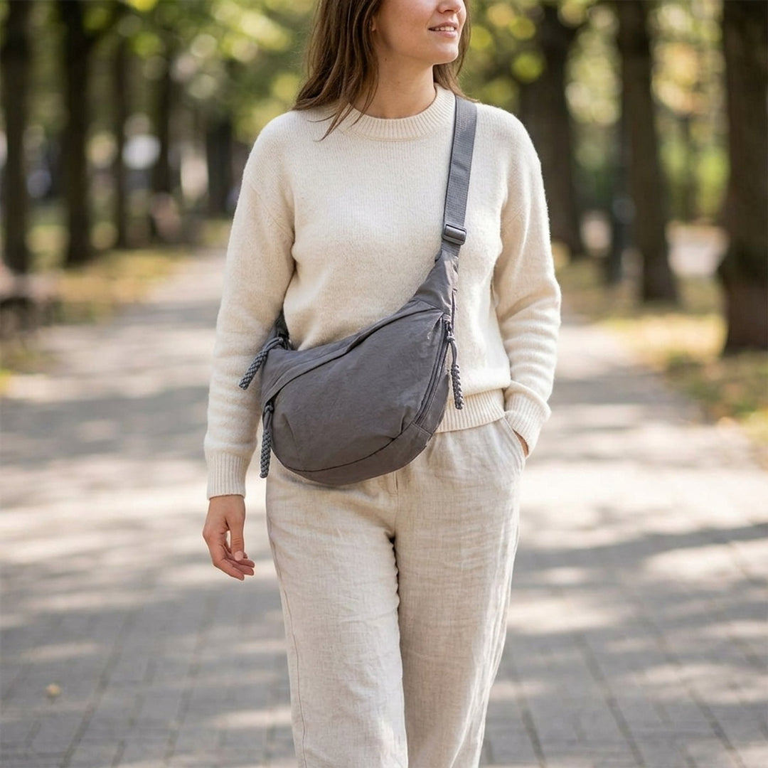 Synne™ – Justerbar Crossbody Skulderveske med Tyverisikring