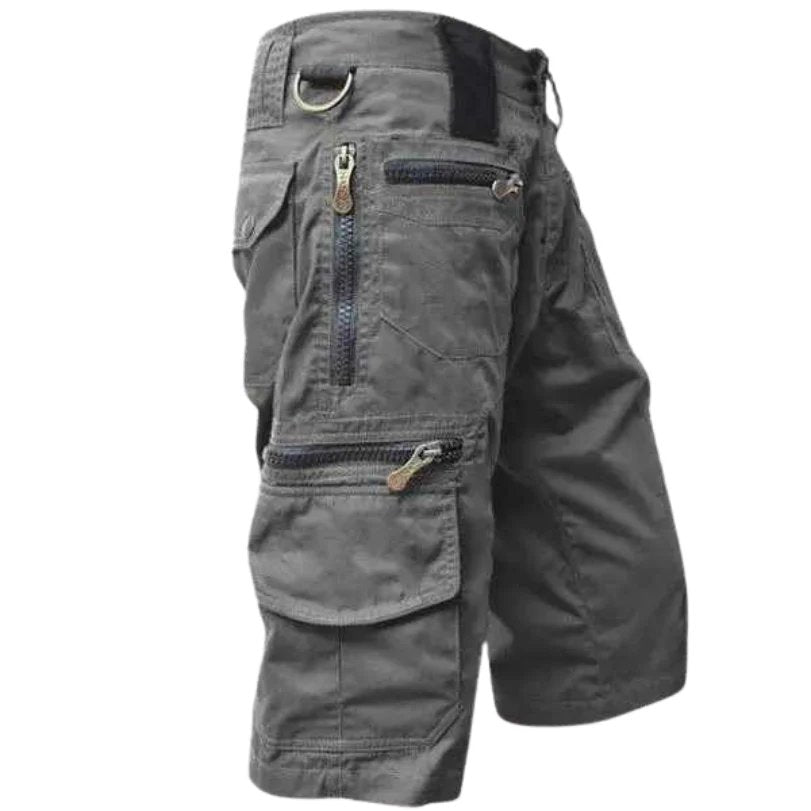 William™ – Multi Pocket Cargo Shorts med Justerbar Passform