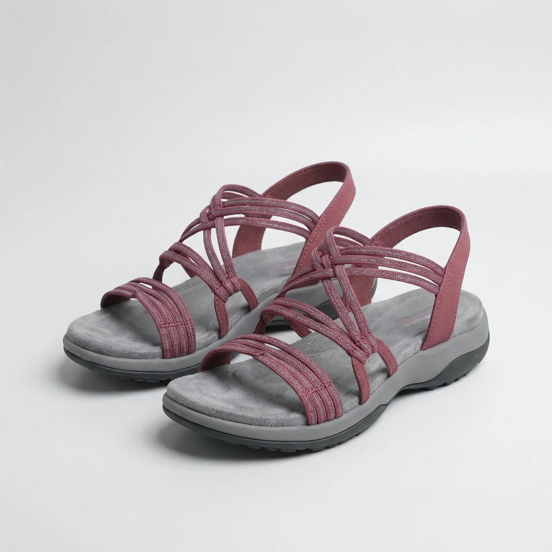 Sanna™ – Ortopediske elegante sandaler med remmer og komfortstøtte