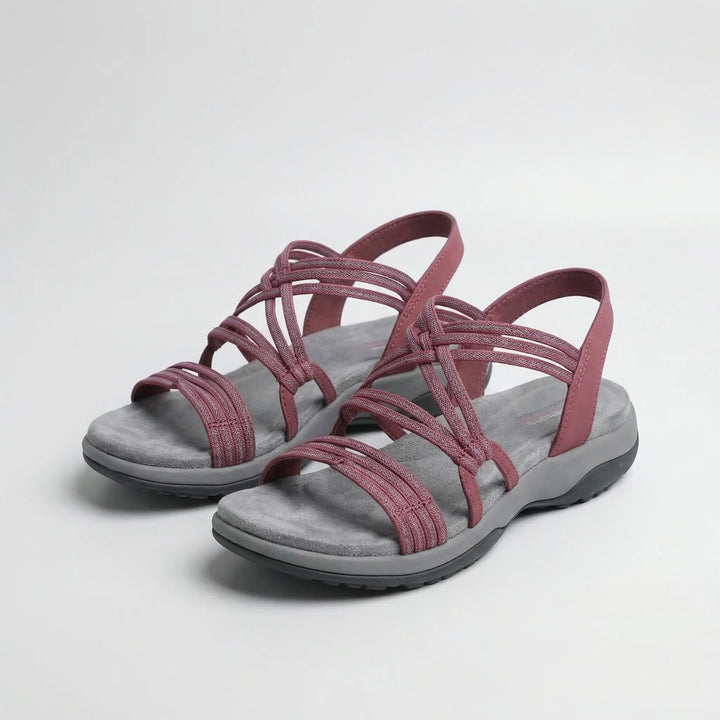 Sanna™ – Ortopediske elegante sandaler med remmer og komfortstøtte