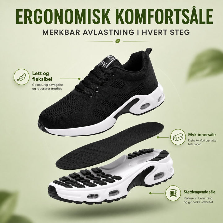 OrthoWalk™ – Ortopediske Luftpute Sneakers