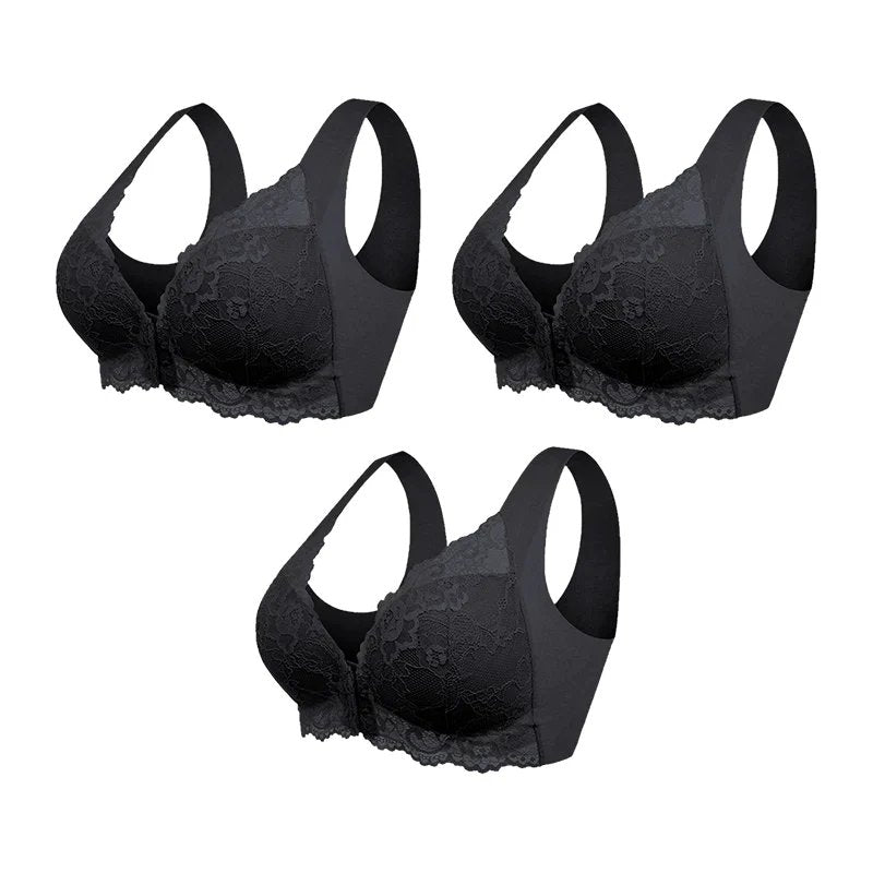 Martine™ – Front Closure Trådløs Støtte-BH Sett
