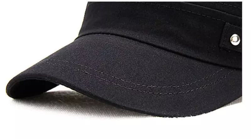 Philip™ – Justerbar Flat Top Militærstil Caps