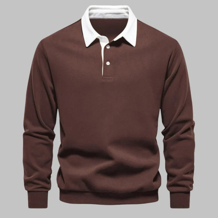 Darius™ – Smart Casual Krage Weekend Pullover
