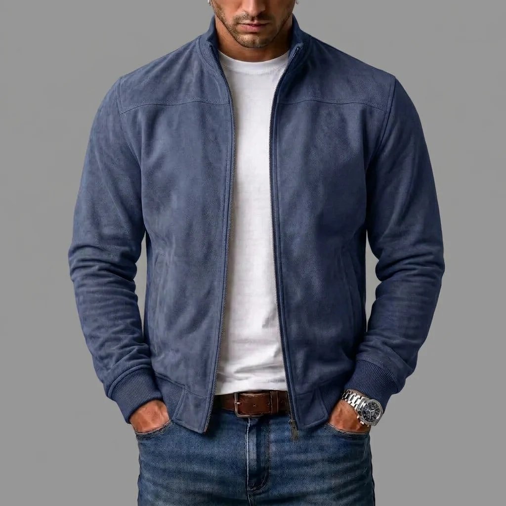 Oliver™ – Full-Zip Ståkrage Bomberjakke