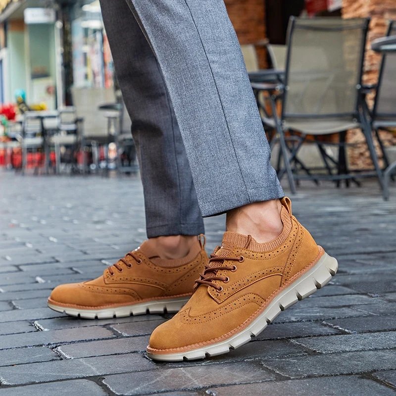 Anders™ – Lettvekt Brogue Snøresko Fritidssko