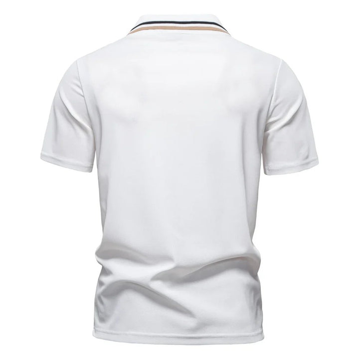 Xavier™ – Smart Casual Strikket Topp for Menn