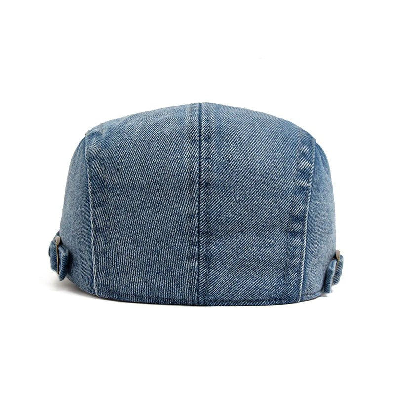 Iben™ – Justerbar Stonewashed Flat Cap