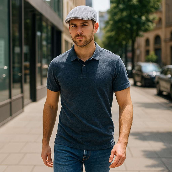 Rolf™ – Pustende Mesh Justerbar Flat Cap