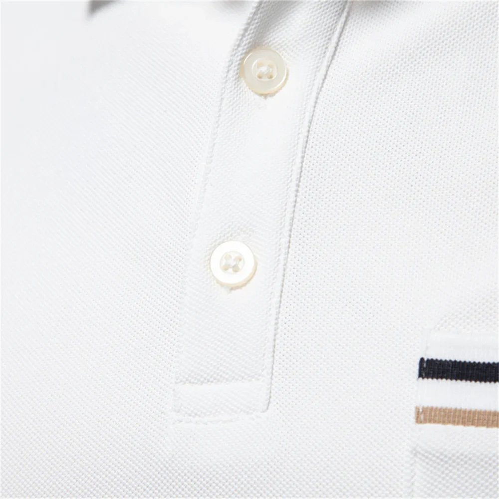 Xavier™ – Smart Casual Strikket Topp for Menn
