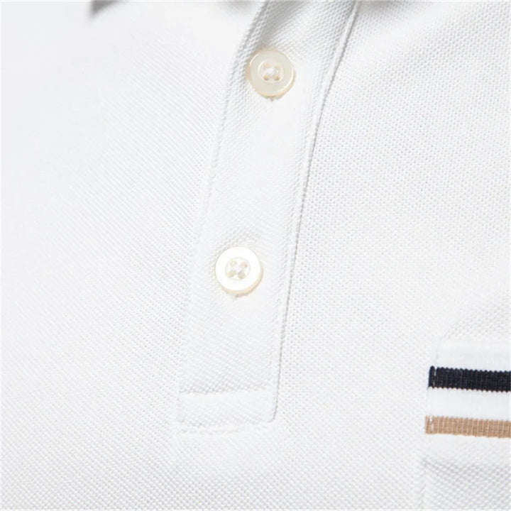 Xavier™ – Smart Casual Strikket Topp for Menn