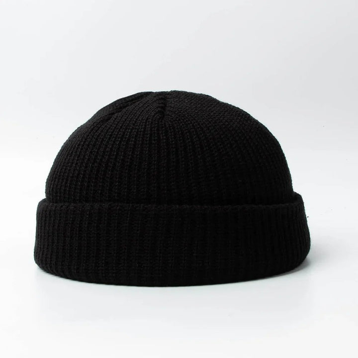 Iver™ – Ribbete Strikket Cuffless Beanie