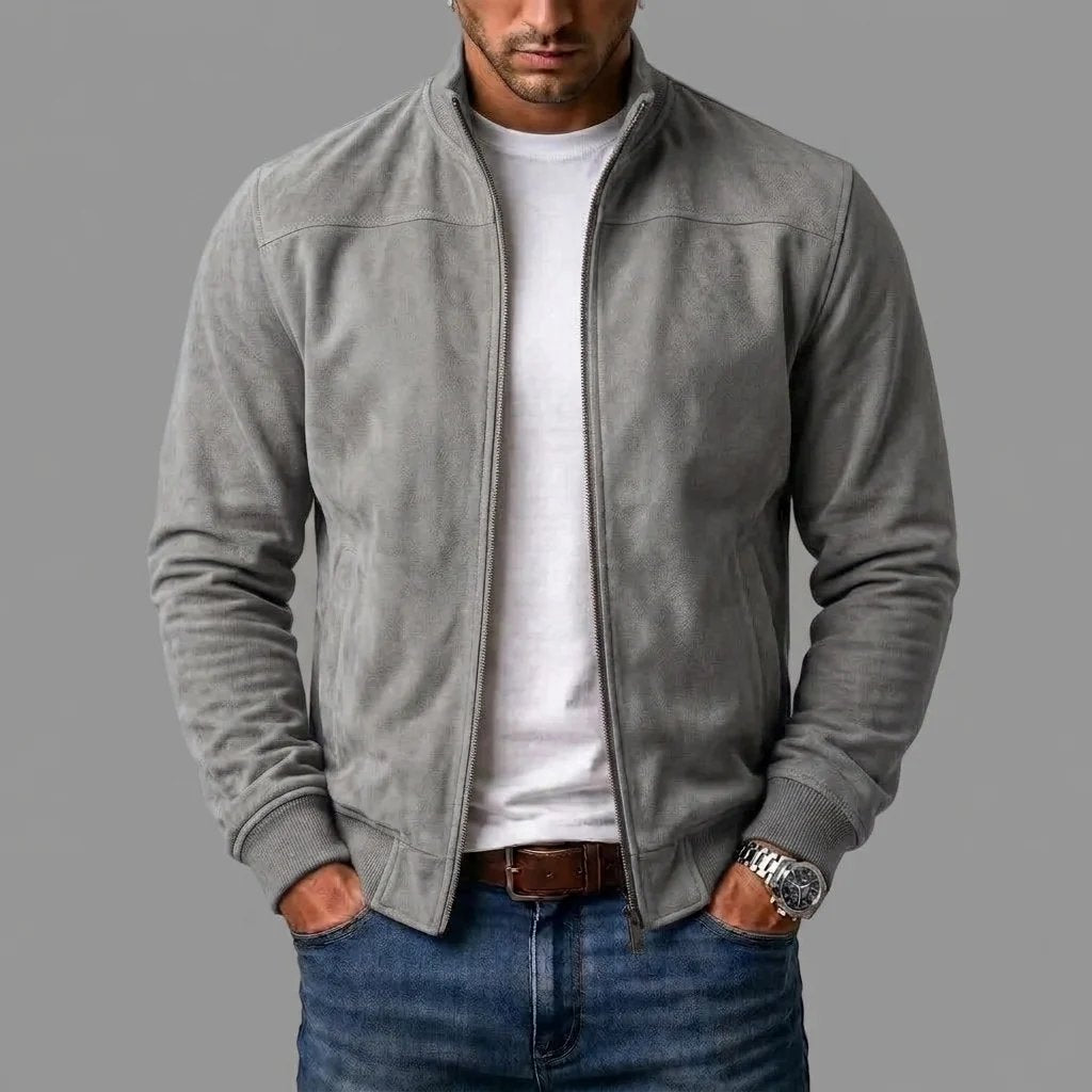 Oliver™ – Full-Zip Ståkrage Bomberjakke