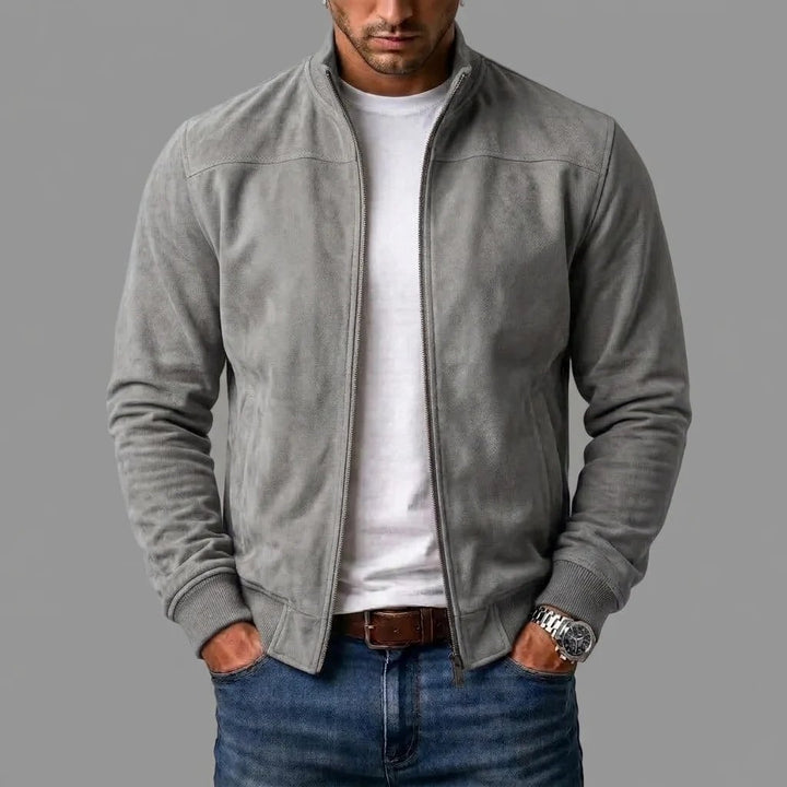 Oliver™ – Full-Zip Ståkrage Bomberjakke