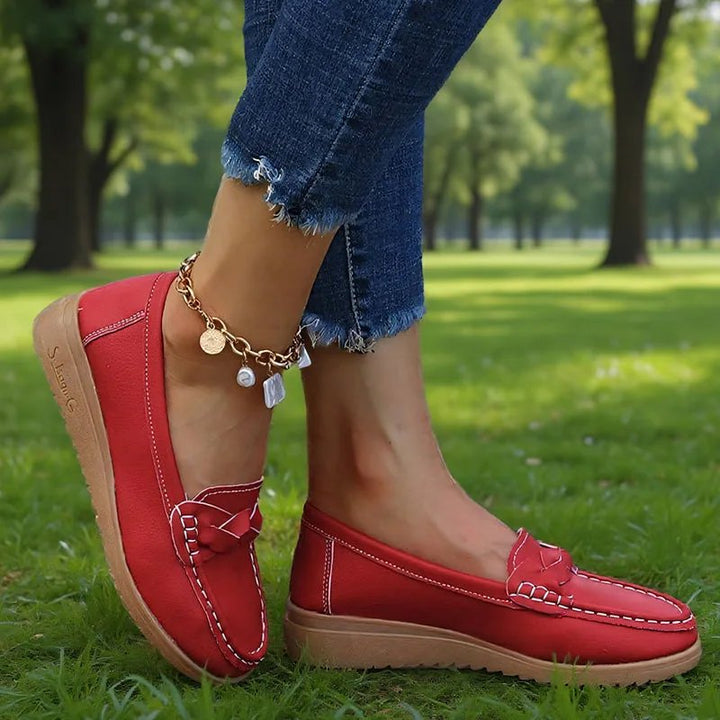 Andrea™ – Ortopediske vidde slip-on loafers