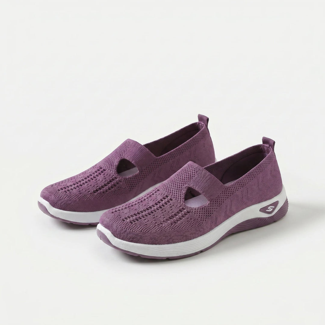 Diana™ – | Ortopediske Polstrede Slip-On Sneakers