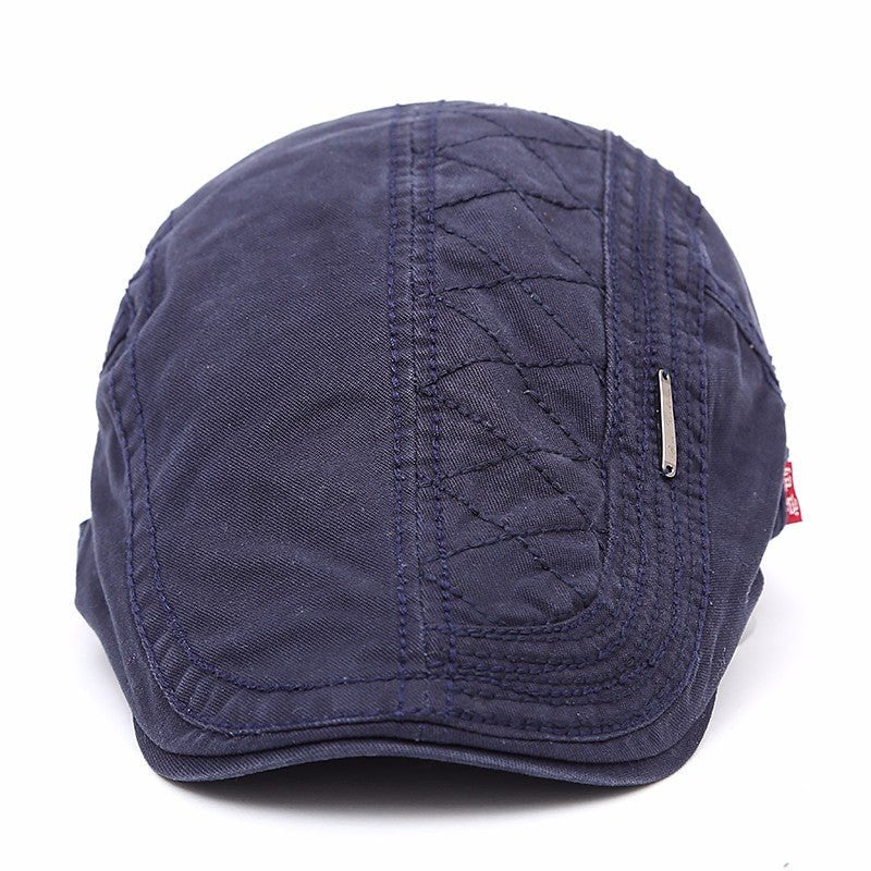 Edvin™ – Vattert Diamantstikksom Flat Caps