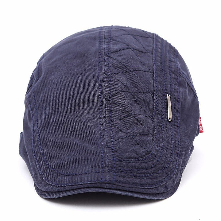 Edvin™ – Vattert Diamantstikksom Flat Caps