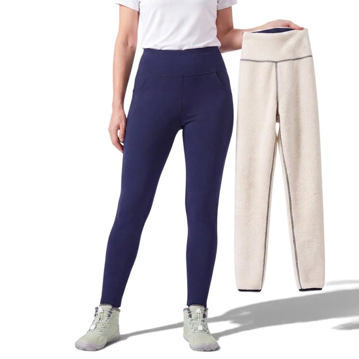 ThermoFleece™ – Høyt liv Fleeceforet Varme Strømpebukser