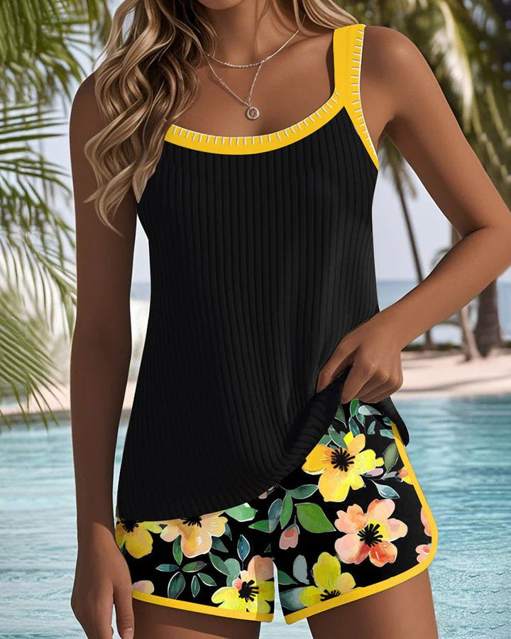 Tora™ – To-delt Stilig Tankini Sett