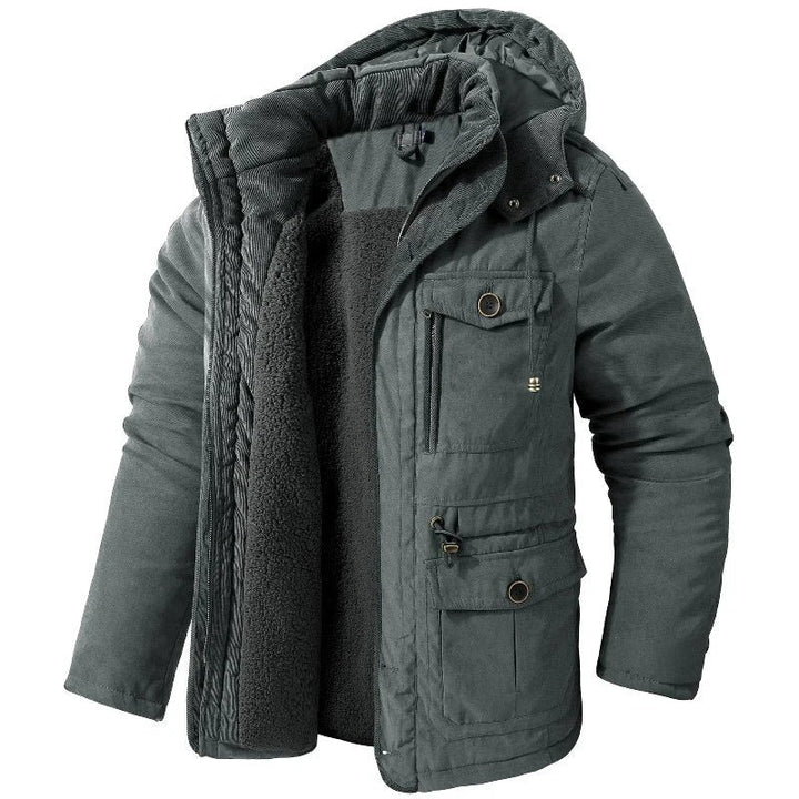Gustav™ – Hettefleece-lined Cargo Vinterparka