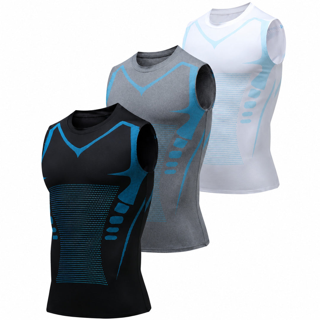 SlimCore™ – Kompresjonsformende Vest for Menn