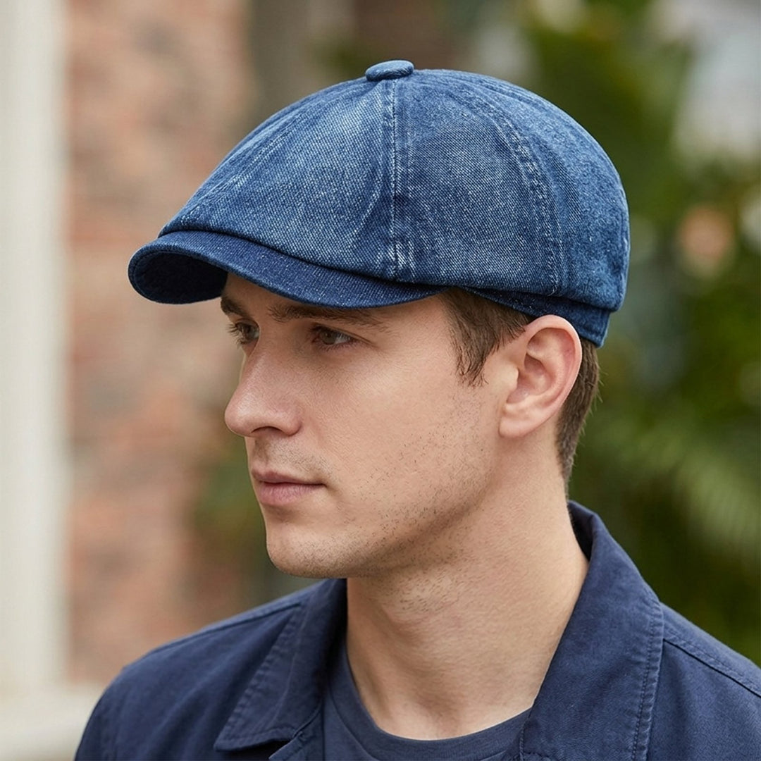 Alf™ – Justerbar Stroppe Åtte-panel Newsboy Caps