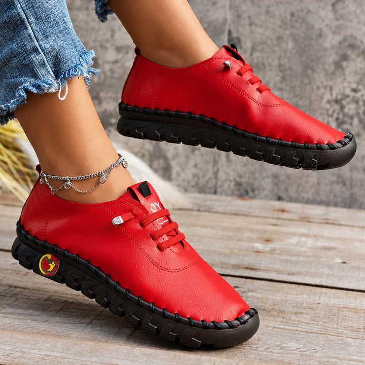 Elara™ – Ortopediske snøring komfort sneakers