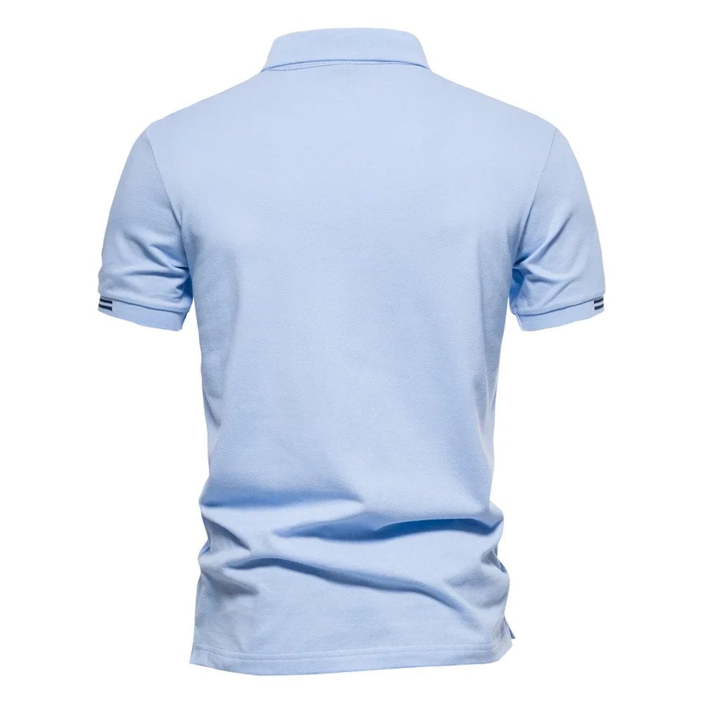Ruben™ – Brodert Crest Krage Polo Shirt
